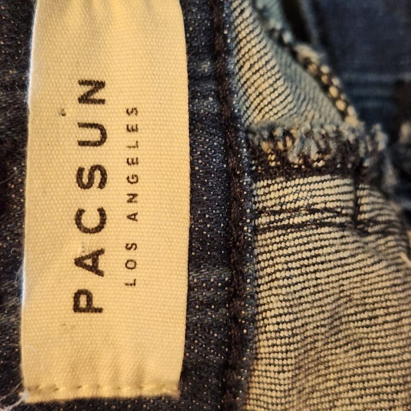 Pacsun Striped Perfect Fit Woman’s Ankle Skinny Jeggings Size 26 - Picture 3 of 7